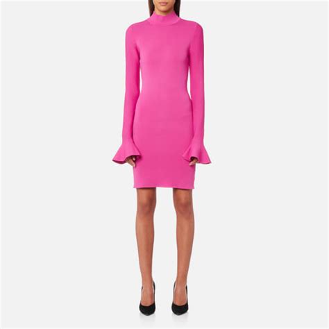 michael kors pink bell sleeve dress|Michael Kors pink dresses.